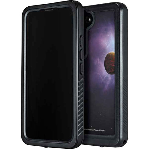 StockTrek Two Planets Born from the Same Star Galaxy S24 Plus Waterproof Case